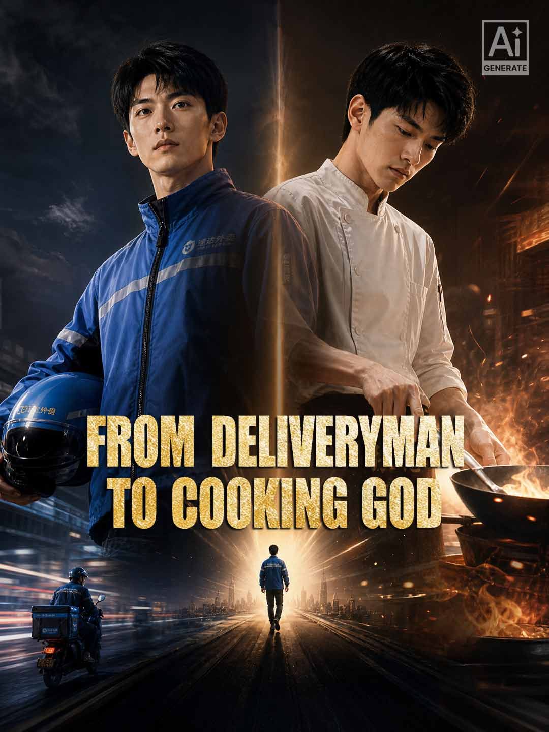 From Deliveryman to Cooking God poster
