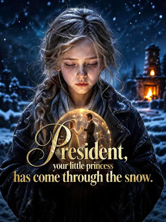 President,your little princess has come through the snow.