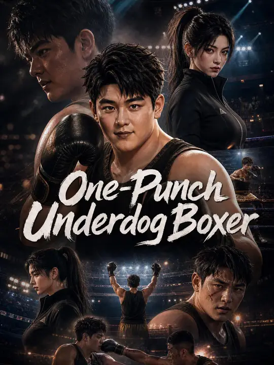 One-Punch Underdog Boxer poster