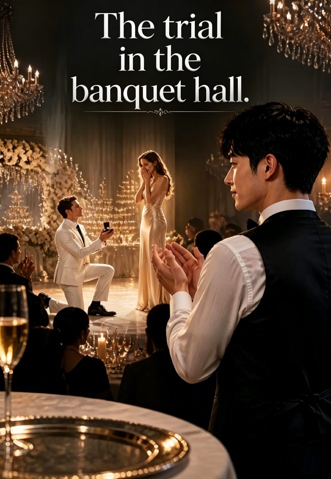 The trial in the banquet hall.