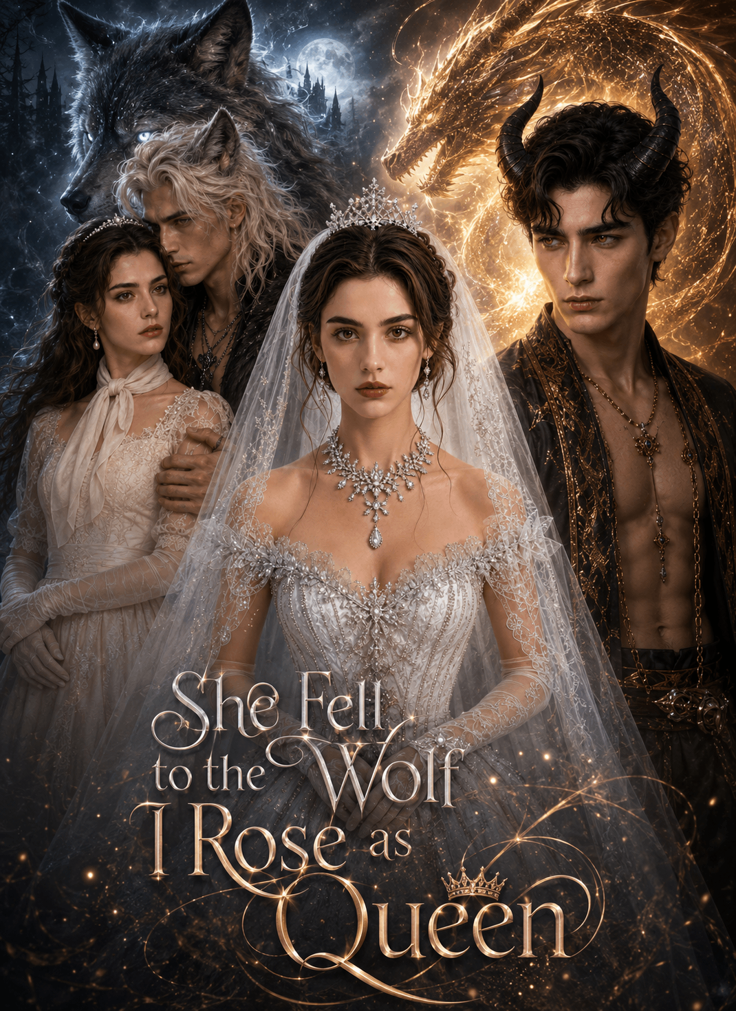 She Fell to the Wolf, I Rose as Queen poster
