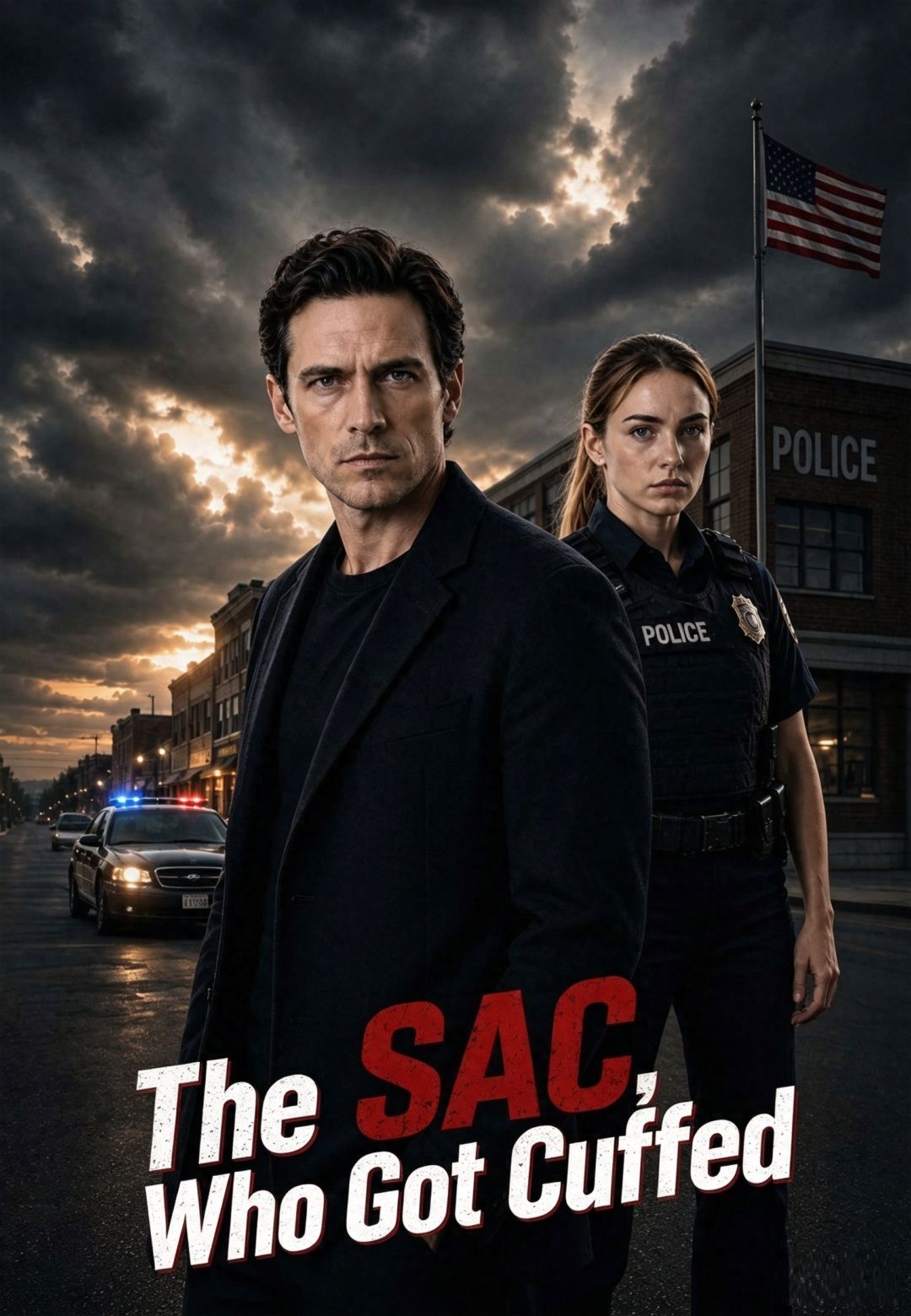 The SAC Who Got Cuffed poster