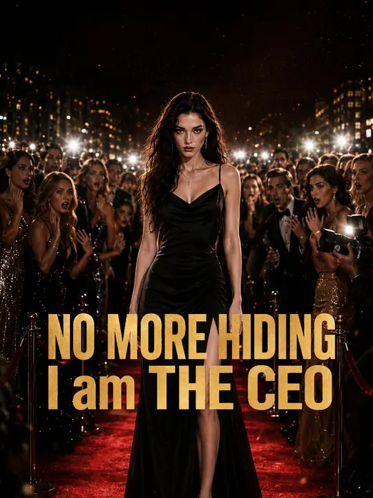 NO MORE HIDING I am THE CEO poster