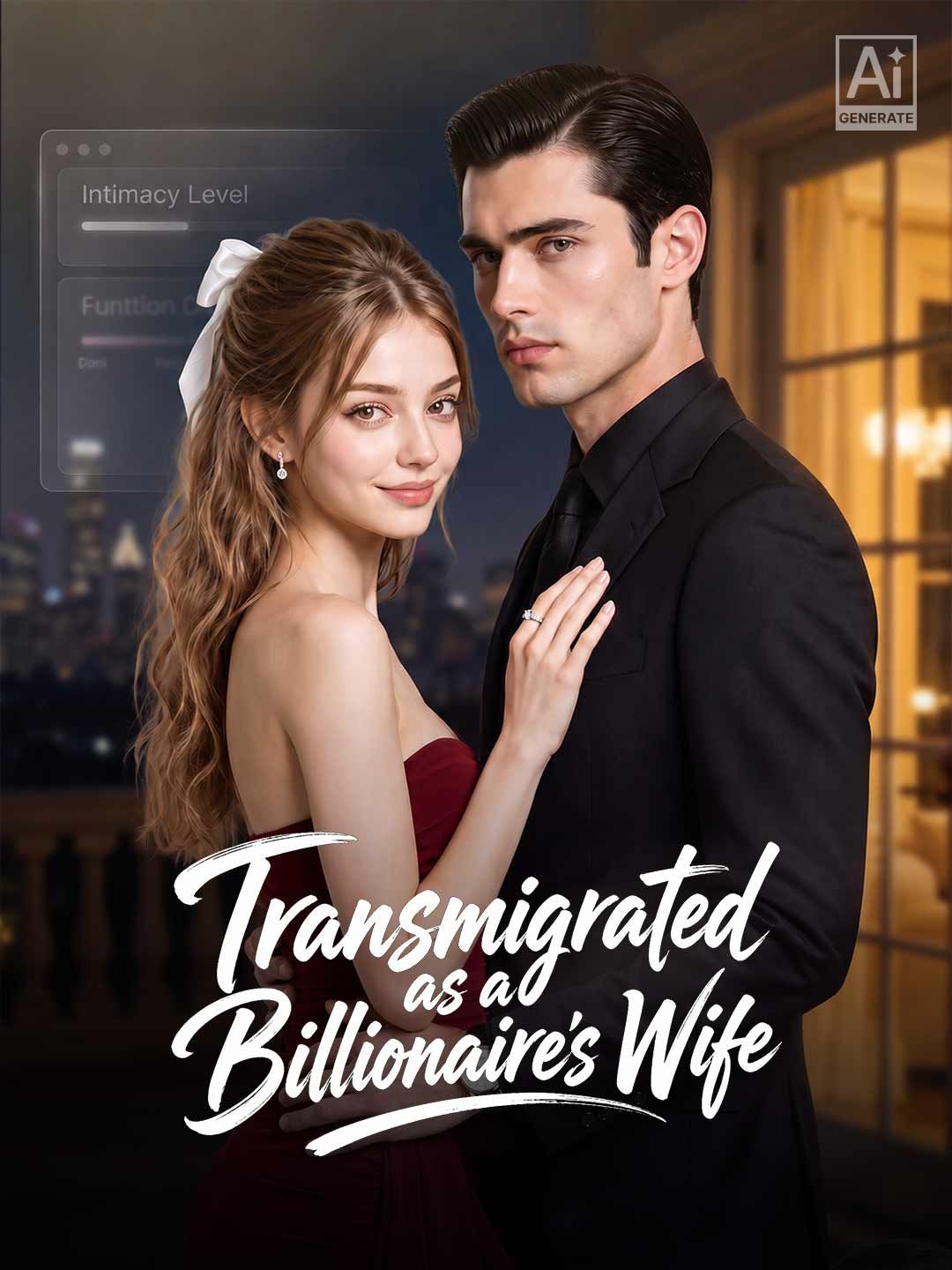 Transmigrated as a Billionaire's Wife poster