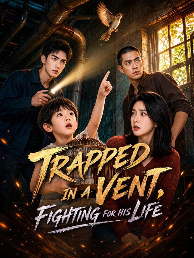 Trapped in a Vent, Fighting for His Life poster