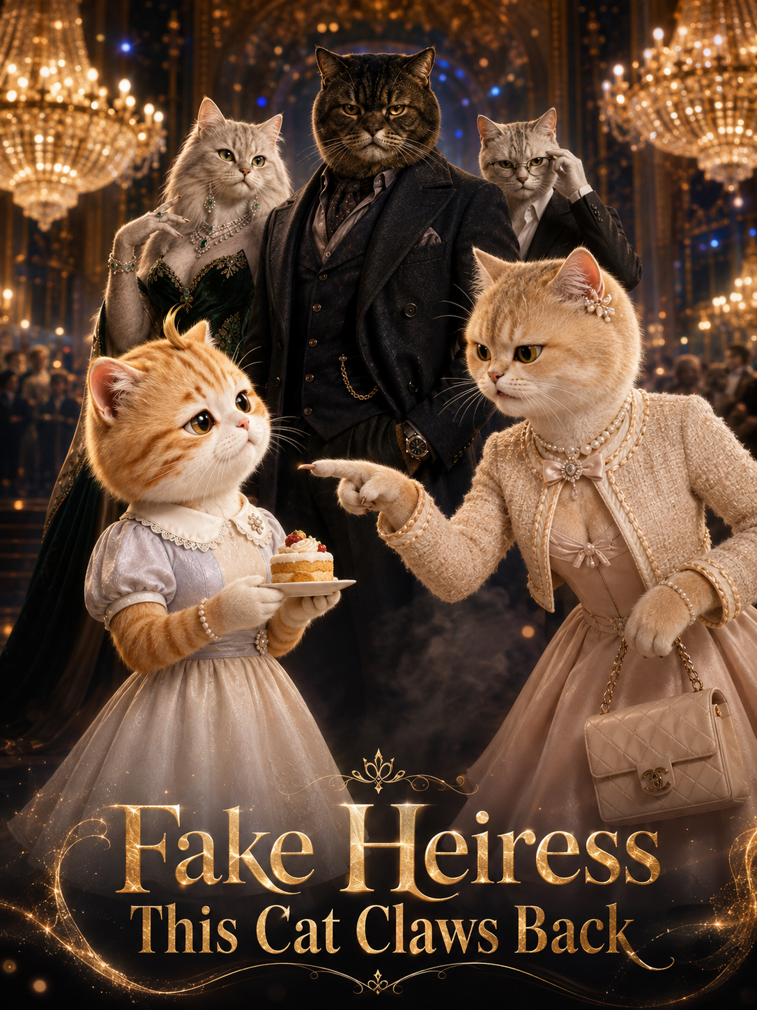 Fake Heiress This Cat Claws Back poster