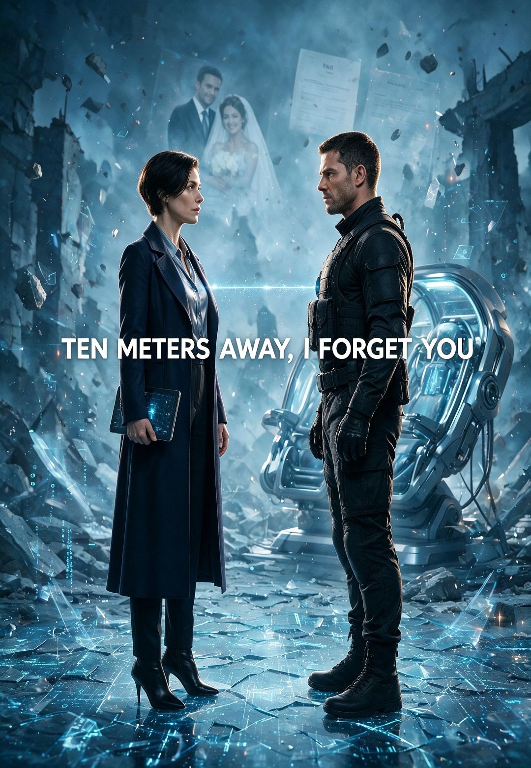 TEN METERS AWAY, I FORGET YOU poster