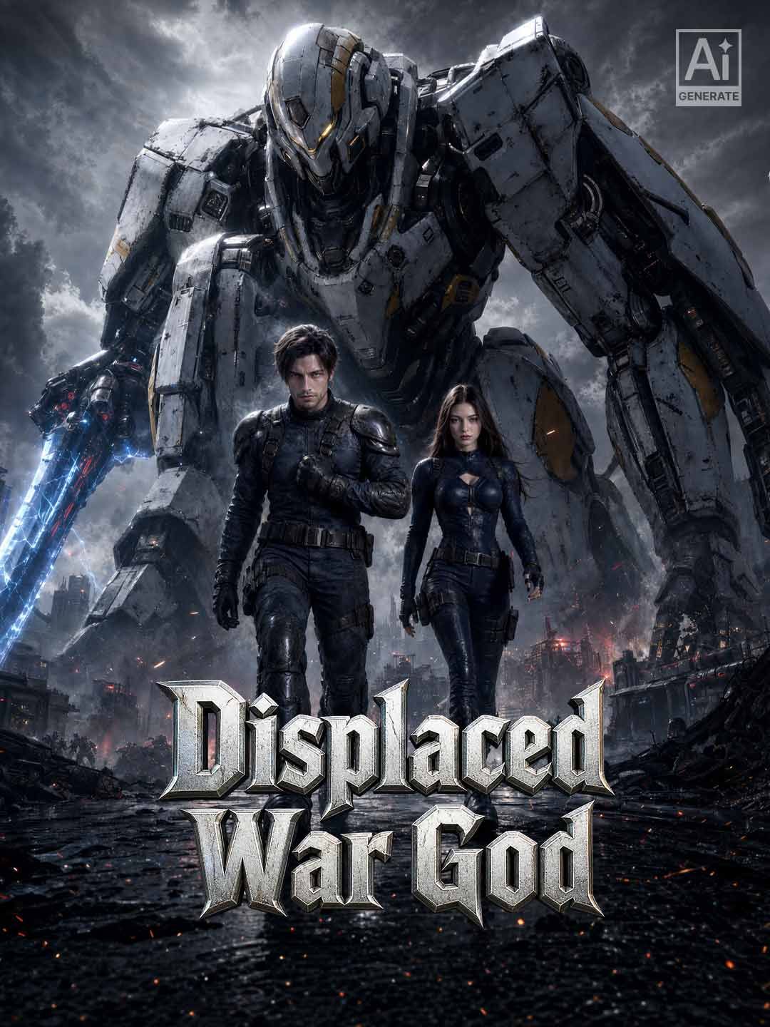 Displaced War God poster
