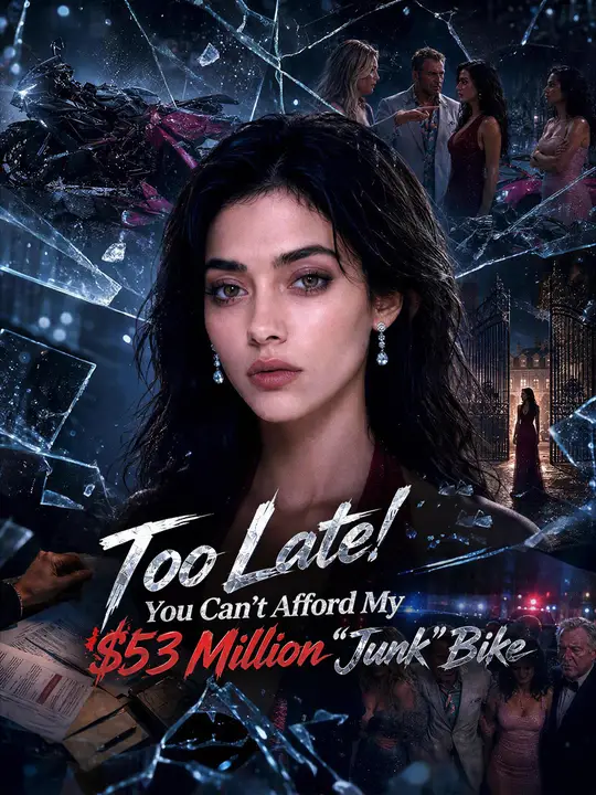 Too Late! You Can't Afford My $53 Million "Junk" Bike poster