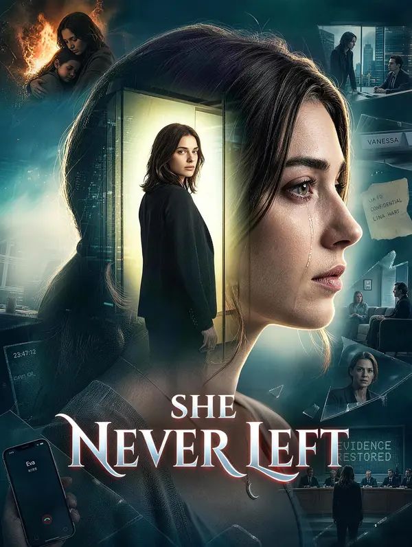 SHE NEVER LEFT poster