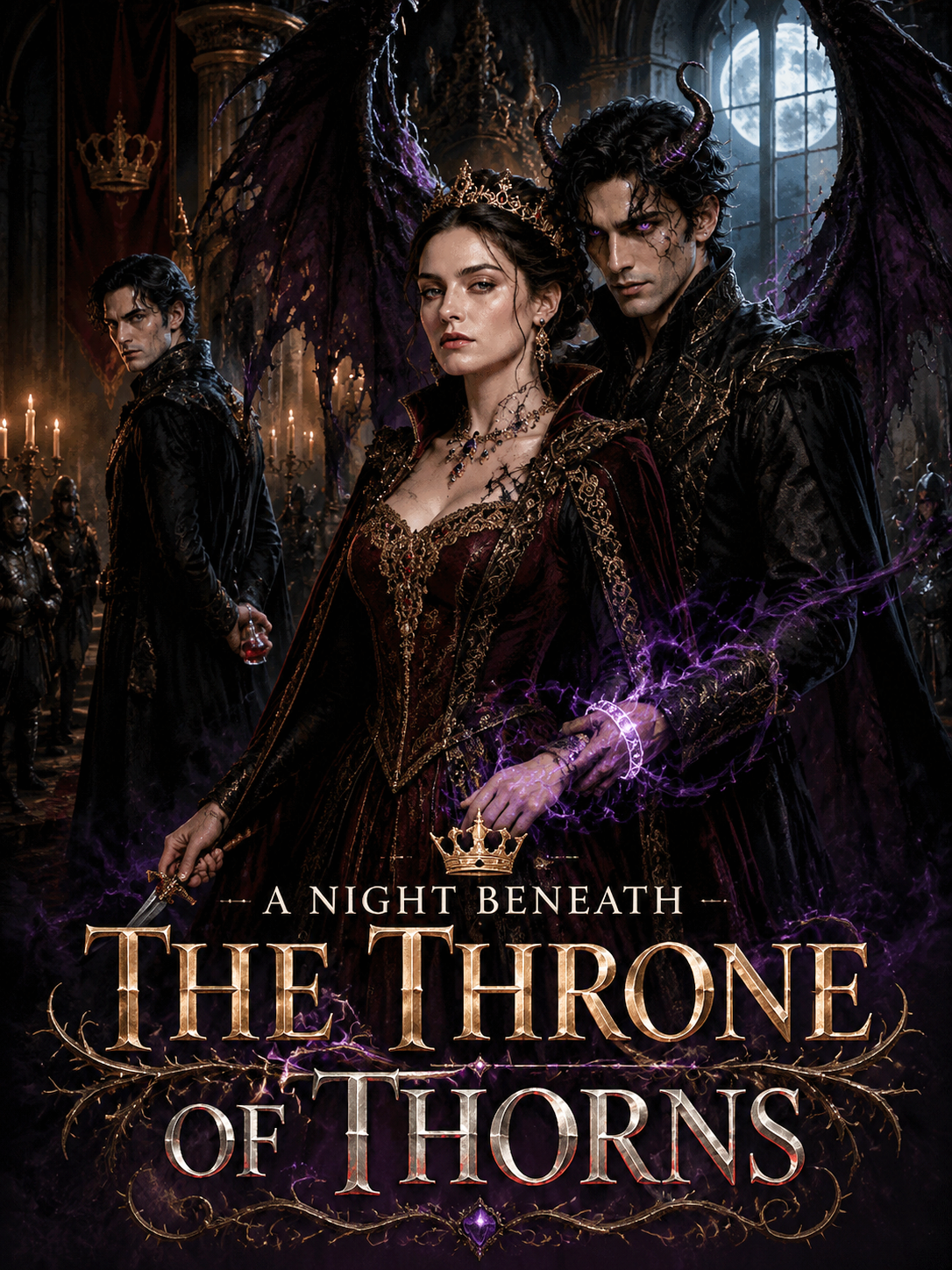 The Nightingale Beneath the Thorned Throne poster