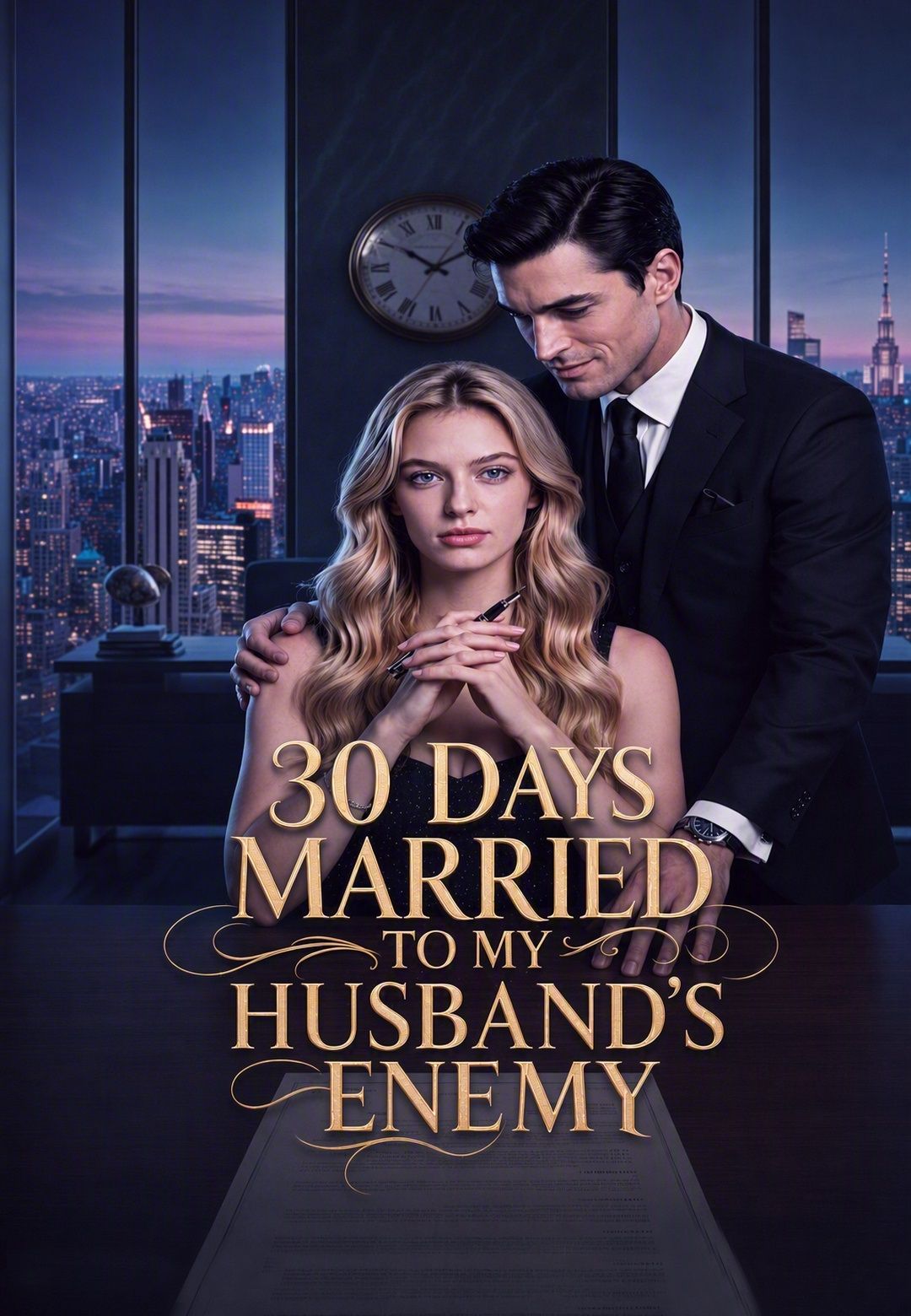 30 DAYS MARRIED TO MY HUSBAND'SENEMY poster