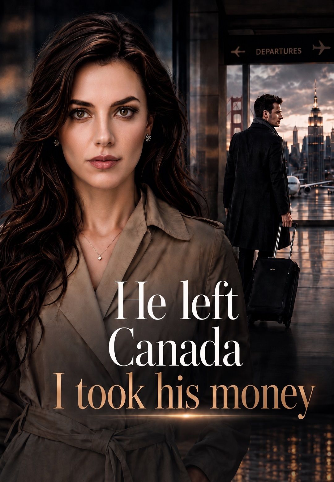 He left Canada I took his money poster