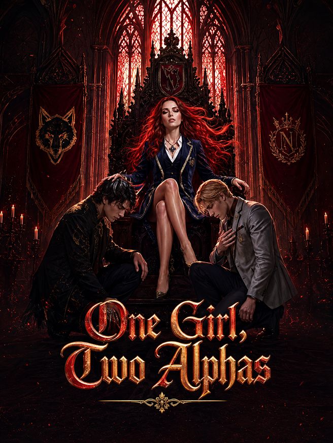 ONE GIRL, TWO ALPHAS poster