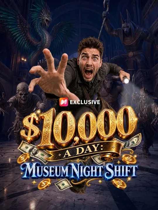 $10,000 a Day: Museum Night Shift poster