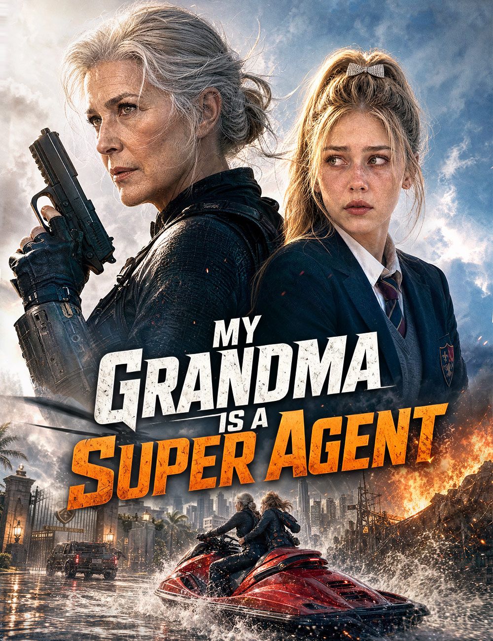 My Grandma Is A Super Agent