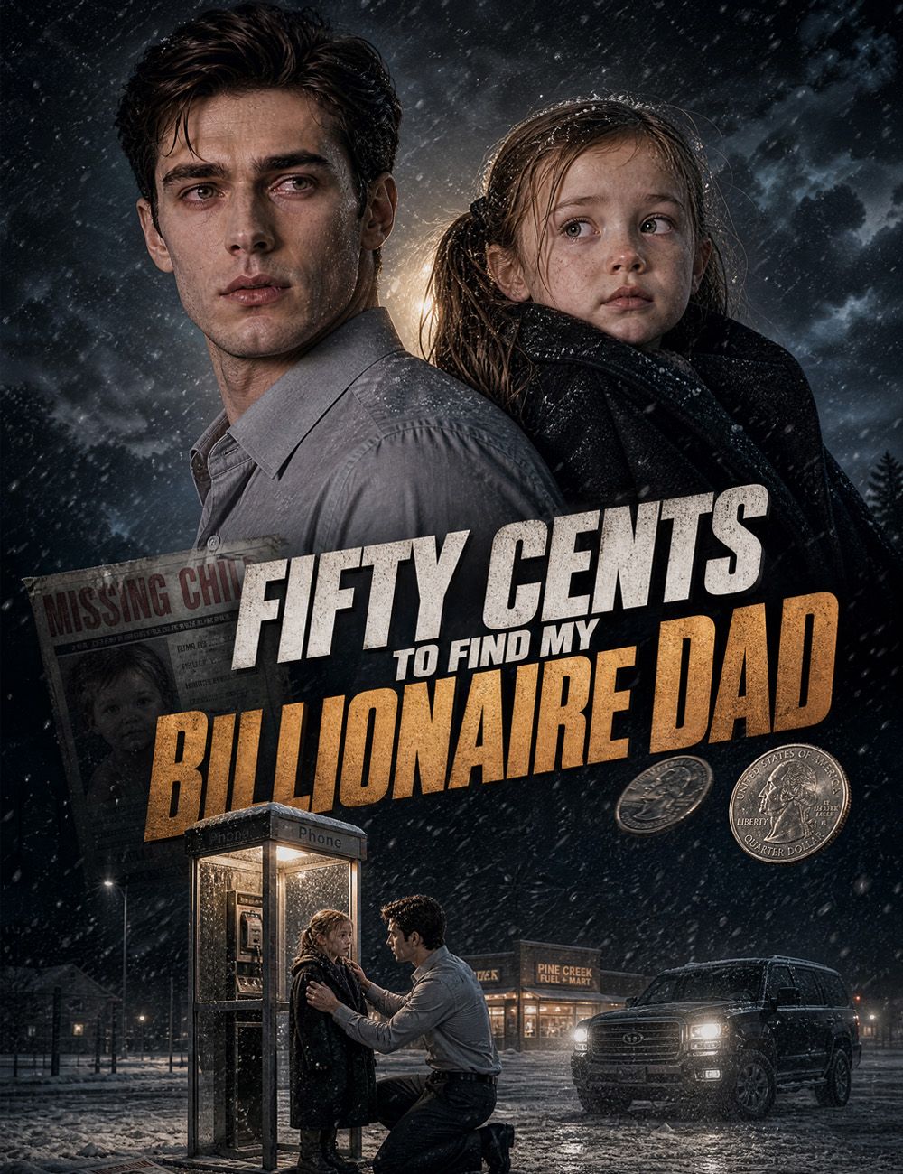 Fifty Cents to Find My Billionaire Dad poster