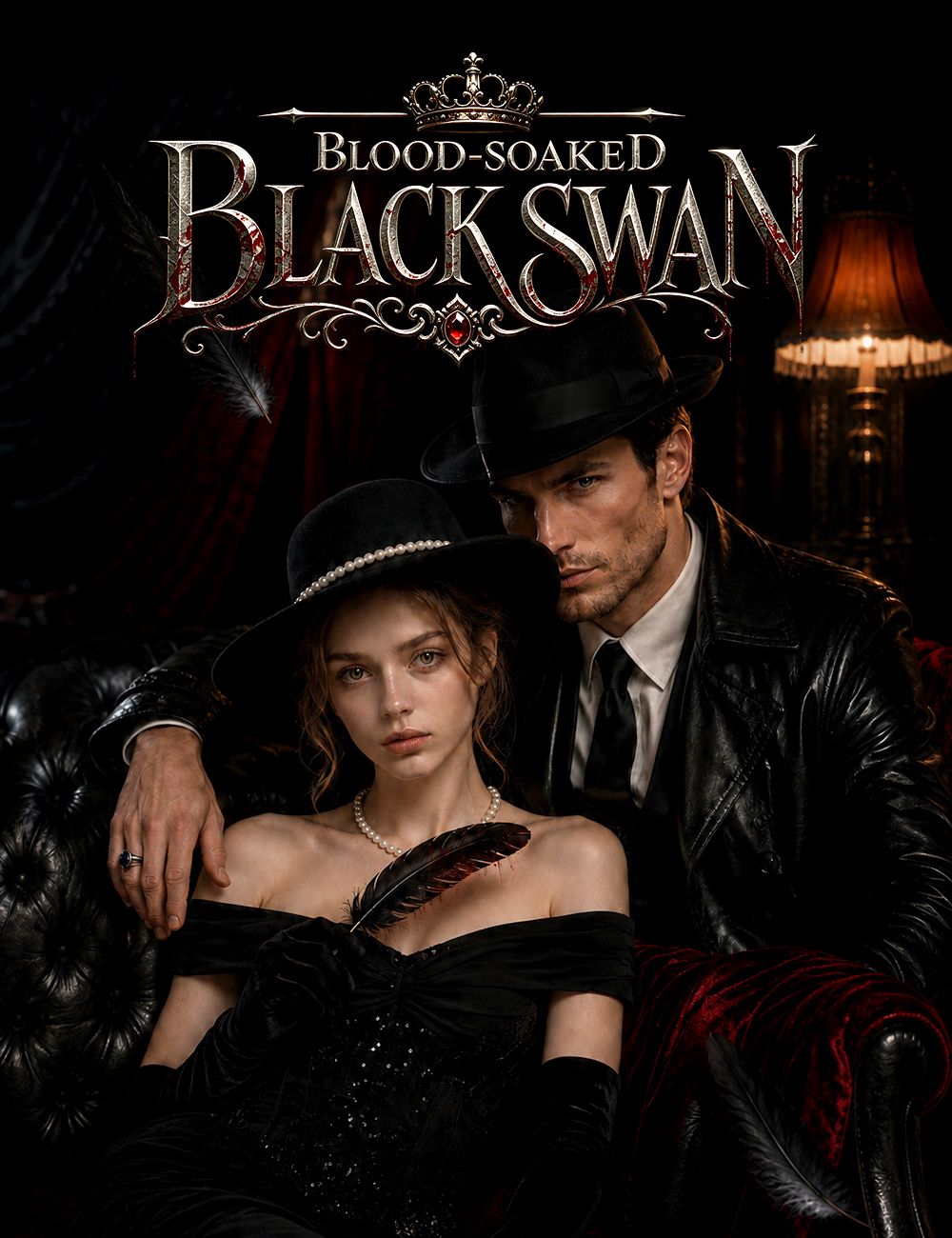 Blood-soaked Black Swan poster